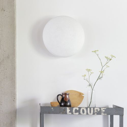 Arandela contemporânea - ZEN  - CÉLINE WRIGHT  - para ambiente interno / metálica / em papel japonês