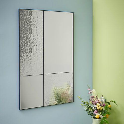 Espelho de parede - Finestra Deco Rect - DEKNUDT MIRRORS  - contemporâneo / retangular / metálico