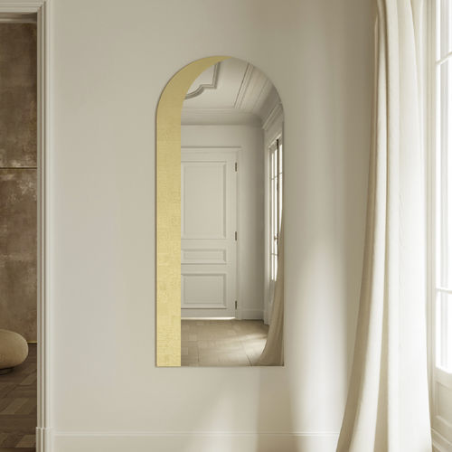 Espelho de parede - Gallery - DEKNUDT MIRRORS  - contemporâneo / em arco / metálico