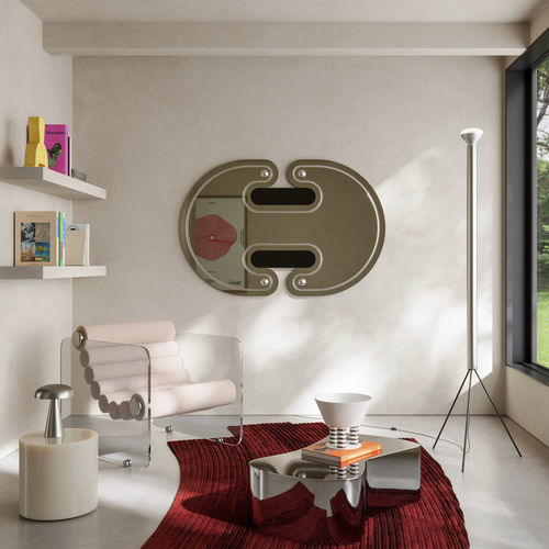 Espelho de parede - Satellite Silver - DEKNUDT MIRRORS  - para hotel / para quarto de hotel / para restaurante