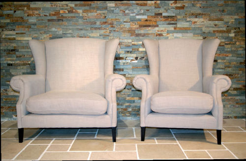 Poltrona clássica - BRAXTON - HAZENKAMP FURNITURES BV - em tecido