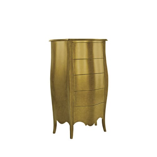 Camiseiro de estilo - Domus - Jetclass - em madeira laqueada / cor personalizável / dourado