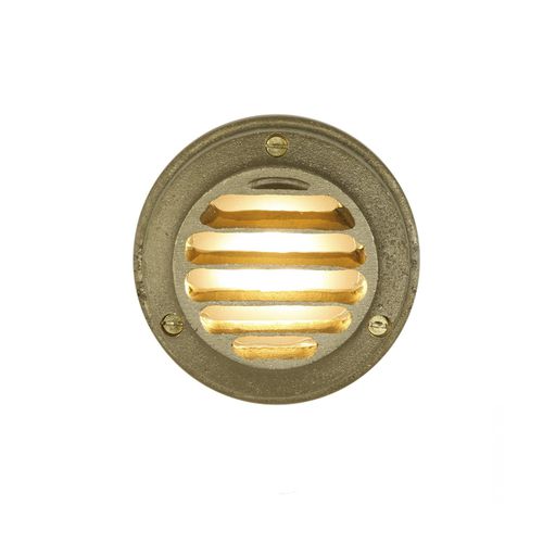 Arandela contemporânea - DP7567 - ORIGINAL BTC - para ambiente externo / em vidro fosco / em latão