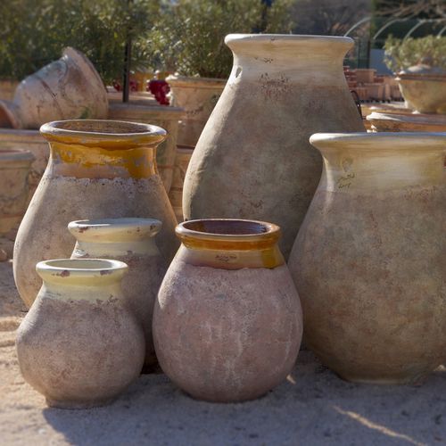 Pote de terracota - BIOT OR PROVENCE - POTERIE LE CHÊNE VERT