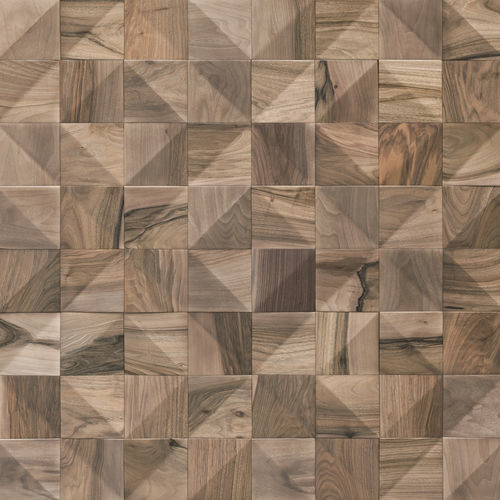 Painel decorativo de revestimento - Velvet Walnut - WONDERWALL STUDIOS - de parede / para ambiente interno / para teto