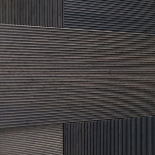 Painel decorativo de revestimento - Railings Bog Oak - WONDERWALL STUDIOS - de parede / para ambiente interno / em carvalho dos pântanos