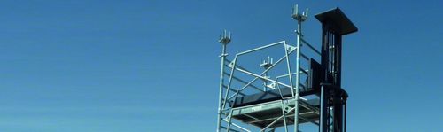 Andaime metálico - TOWER ELEVATOR - ALPHI SAS  - alto / universal
