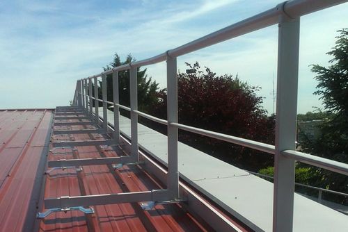 Guarda-corpo em alumínio - VECTACO® METAL DECK - ALSOLU  - com barras / para ambiente externo / para sacada