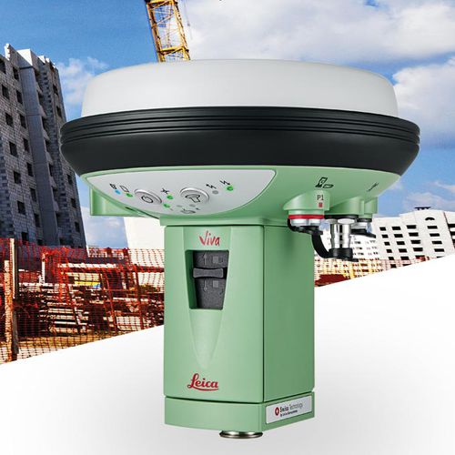 Receptor GNSS - VIVA GS15 - LEICA PRECISION TOOLS BY LEICA GEOSYSTEMS  - sem fio / RTK / para canteiro de obras