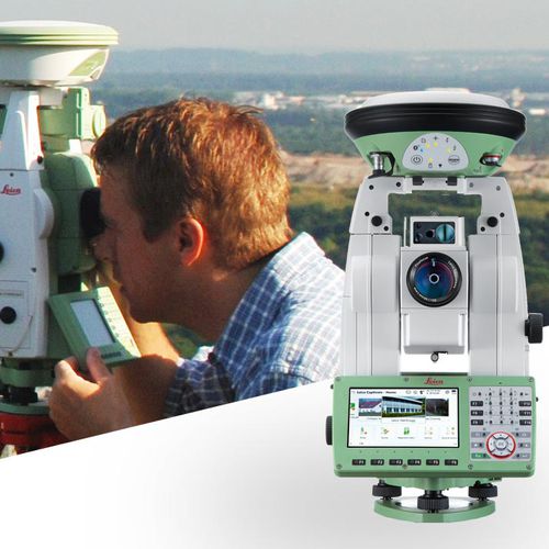 Estação total com prisma - VIVA SMARTSTATION - LEICA PRECISION TOOLS BY LEICA GEOSYSTEMS  - sem prisma / automática / com Bluetooth