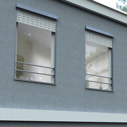 Guarda-corpo em aço inoxidável - SH-01 - PAULI FRANCE  - com barras / para ambiente externo / para janela