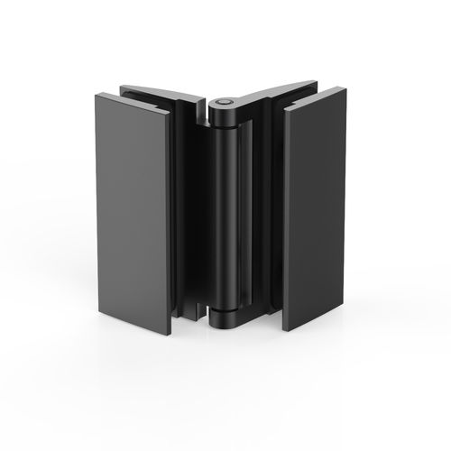 Dobradiça para porta de vidro - EDITION FARFALLA : 8124 - PAULI FRANCE  - para porta de box de banheiro / em zamac / com sistema de fechamento automático