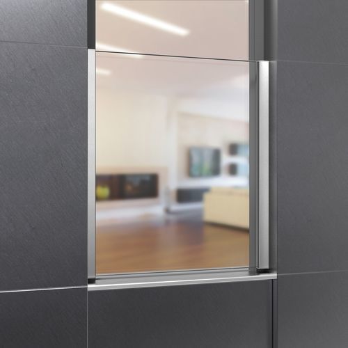 Guarda-corpo em vidro -  P-02 - PAULI FRANCE  - em aço inoxidável / em painéis / para ambiente externo