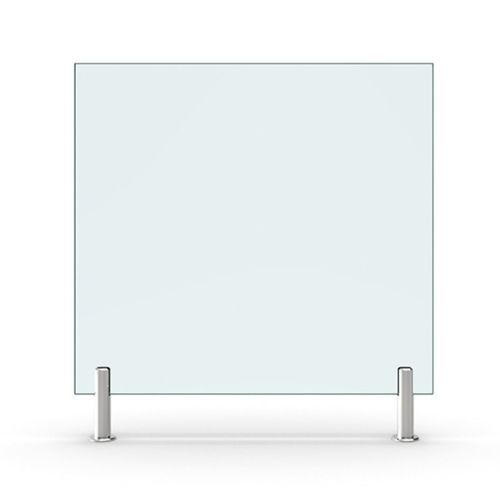 Separador de estações de trabalho de mesa - SET-3089 - PAULI FRANCE  - em vidro / em vidro acrílico / design