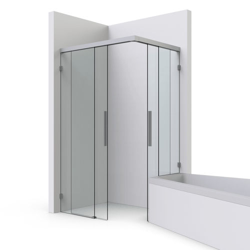 Banheira freestanding - 611 - PAULI FRANCE  - para residência / em cromo / em vidro