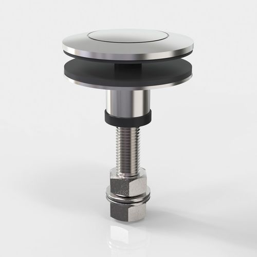 Sistema de fixação em aço inoxidável - 751280VAM16 - PAULI FRANCE  - para guarda-corpo / para fachada / por pontos