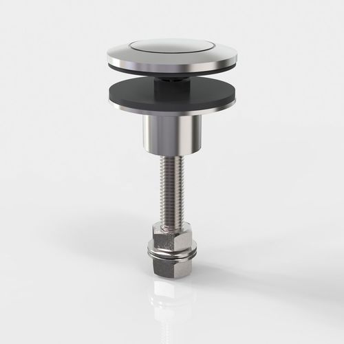 Sistema de fixação em aço inoxidável - 750260VAM12 - PAULI FRANCE  - para guarda-corpo / para fachada / por pontos