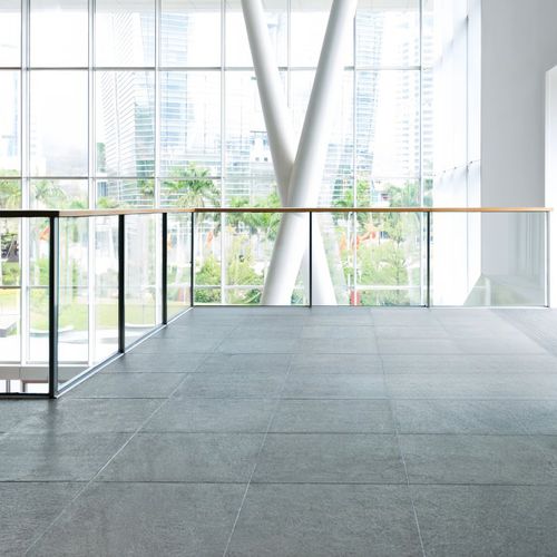 Guarda-corpo em vidro - ALUMINUM POST - Qingdao Jinfer International Co., Ltd. - com painéis de vidro / para ambiente interno / para ambiente externo