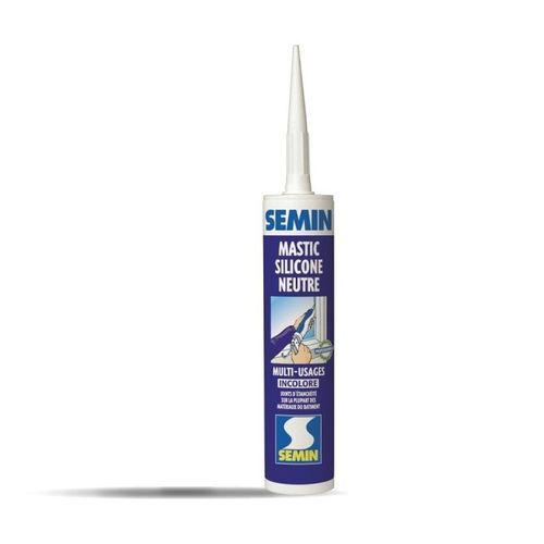Selante em elastômero - NEUTRAL - SEMIN - de plástico / à base de resina de silicone / para impermeabilização