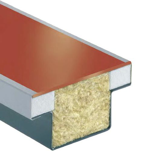 Painel sanduíche para fachada - GLASS-ALU / ALU-ALU (Z-SHAPED)  - WEISS CHEMIE + TECHNIK GMBH & CO. KG  - para parede / para janela / face metálica