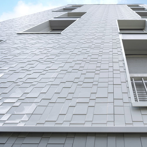 Revestimento de fachada para isolamento térmico exterior (ITE) - GRAF - CAREA - em painéis / em compósito / mineral
