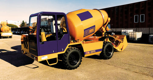 Autobetoneira a diesel - 45 FX - CARMIX - de carregamento / Tier 3 / elétrica