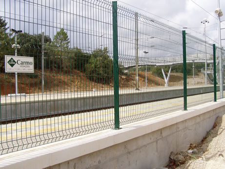 Cerca de tela metálica - PREGA - CARMO - industrial / metálica / de elevada segurança