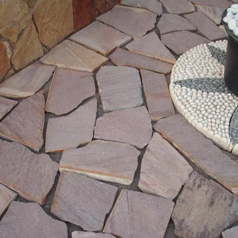 Revestimento de piso em pedra natural - CUARCITA TOME ROSA - CERAMAT LEVANTE S.L (PIERRES DU MONDE)  - para ambiente externo / residencial / em placas