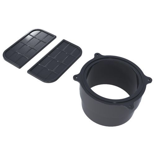 Calha de escoamento com grelha - 130/50 KIT - DEVOREX PLC - em polímero / em poliamida / grelha de aço galvanizado