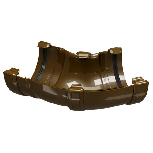 Bocal de saída de água angular - UNIVERSAL ANGLE 60&deg;-160&deg; - DEVOREX PLC - em PVC / de calha