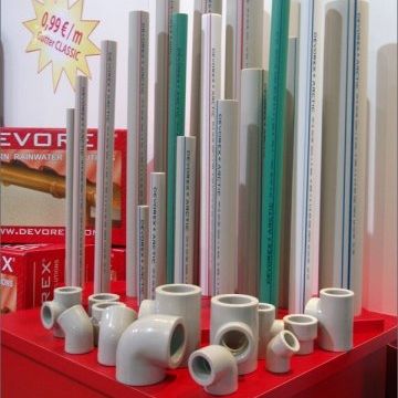 Conexão em plástico - PP-R ARCTIC - DEVOREX PLC - cotovelo / reta / em T