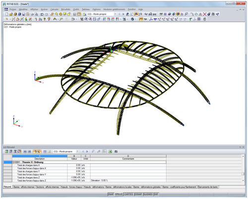 Software de projetos - RSTAB 8.XX - DLUBAL GMBH ING- SOFTWARE - de análise estrutural / para estrutura de aço / 3D
