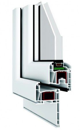 Perfil de porta em PVC - AVANTGARDE RENOVO - DOBROPLAST