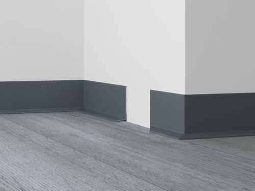 Rodapé branco - WL SERIES - DÖLLKEN Profiles GmbH - bege / azul / antracite