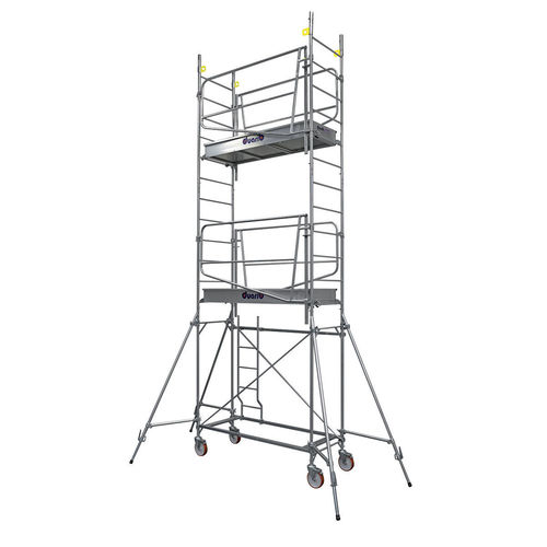 Andaime em aço galvanizado - AC 250 FORMWORKS - DUARIB - em alumínio / com rodízios