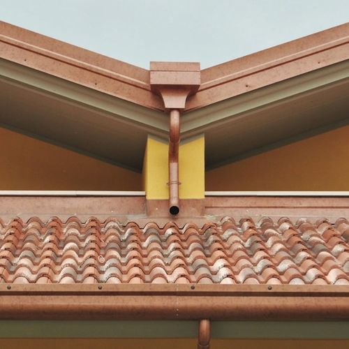 Chapa em alumínio - YDORAL® - ELVAL COLOUR - em aço / para calhas pluviais / especial
