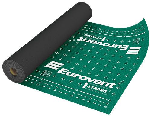 Manta de subcobertura em polipropileno - EUROVENT® STRONG - EUROVENT - EUROSYSTEM POLSKA - permeável a vapor de água / para telhado ventilado