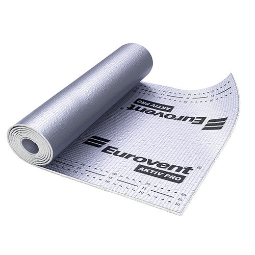 Barreira antivapor em alumínio - EUROVENT® AKTIV PRO - EUROVENT - EUROSYSTEM POLSKA - refletiva / de fibra