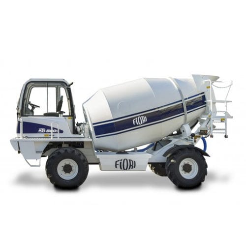 Autobetoneira a diesel - DB 560 T - FIORI SPA - para obras / de carregamento / Tier 3