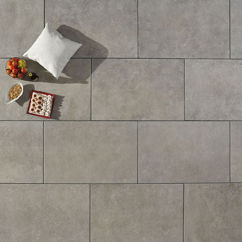 Lajota em pedra sinterizada - L'ALTRA PIETRA - DUOMO BLUESTONE GREY - GRANULATI ZANDOBBIO SPA - em grés porcelanato / para ambiente externo / texturizada