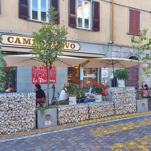 Gabião modular - NATURAL STONE BOX - SLIM - GRANULATI ZANDOBBIO SPA - de proteção / para estabilização de inclinações acentuadas / para estabilização do solo