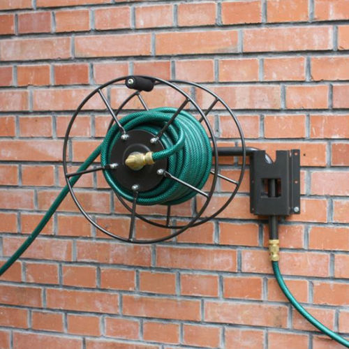 Enrolador de mangueira em aço galvanizado - 340001301 - HAEMMERLIN