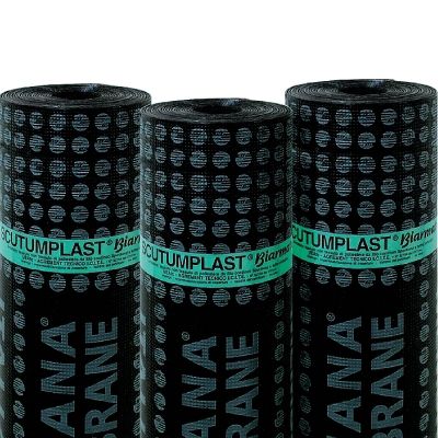 Manta impermeabilizante para estrada - SCUTUMPLAST BIARMATO - ITALIANA MEMBRANE SPA  - para construção de ponte / em rolo / asfáltica