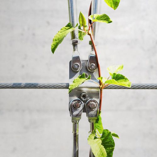 Tela metálica em aço inoxidável - GREENGUIDE - JAKOB FRANCE  - para cerca / para fachada / com malha comprida
