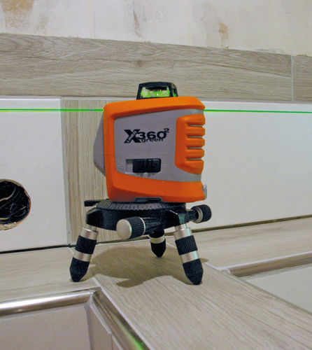 Nível a laser - X-LINER 360 2 - NEDO  - horizontal / vertical / compacto