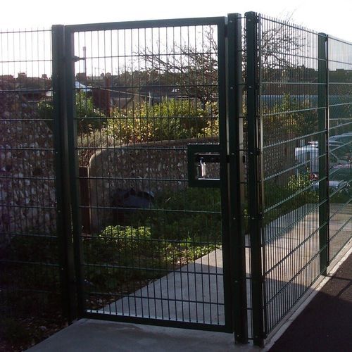 Portão de jardim em tela - SR1 (A1) - ZAUN FENCING  - em aço inoxidável