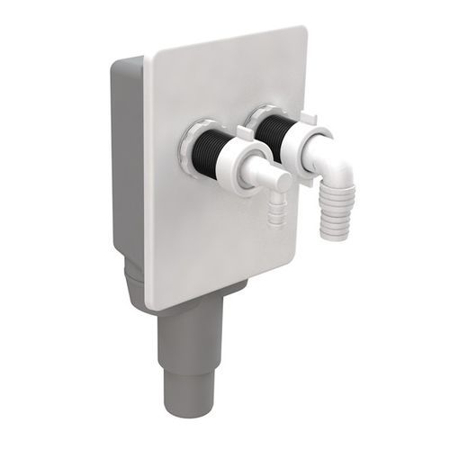 Tubo de escoamento em PP - BIBOX  - BONOMINI S.R.L. - em ABS / para banheiro