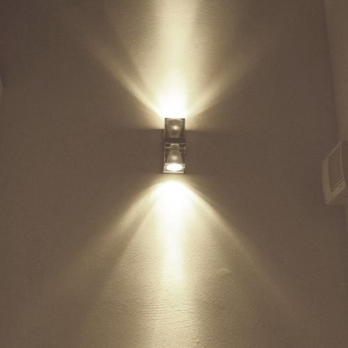 Arandela contemporânea - CUBETTO D28 - FABBIAN ILLUMINAZIONE - para ambiente interno / metálica / em cristal