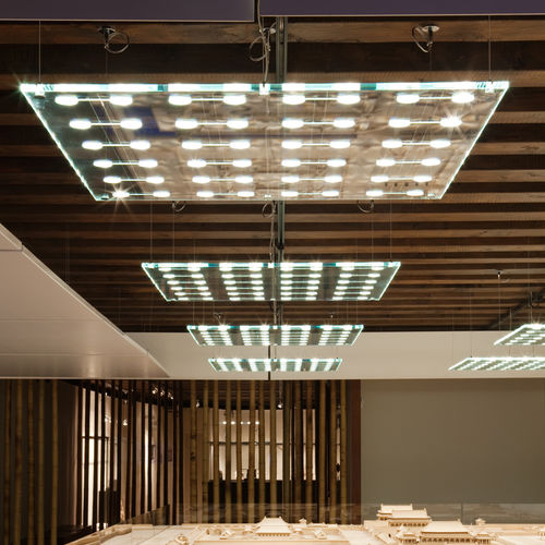 Luminária técnica pendente - SOSPESA D42 - FABBIAN ILLUMINAZIONE - de LED / halôgena / quadrada