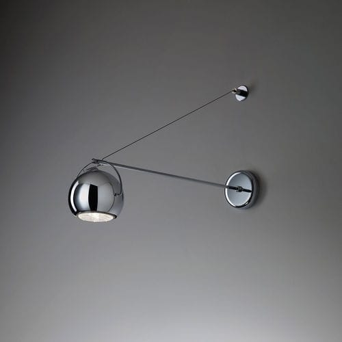 Arandela contemporânea - BELUGA D57 - FABBIAN ILLUMINAZIONE - para ambiente interno / metálica / redonda